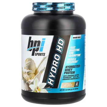 Hydro HD™, Hydrolyzed Whey Protein, Vanilla Ice Cream, 4.8 lbs (2,176 g)