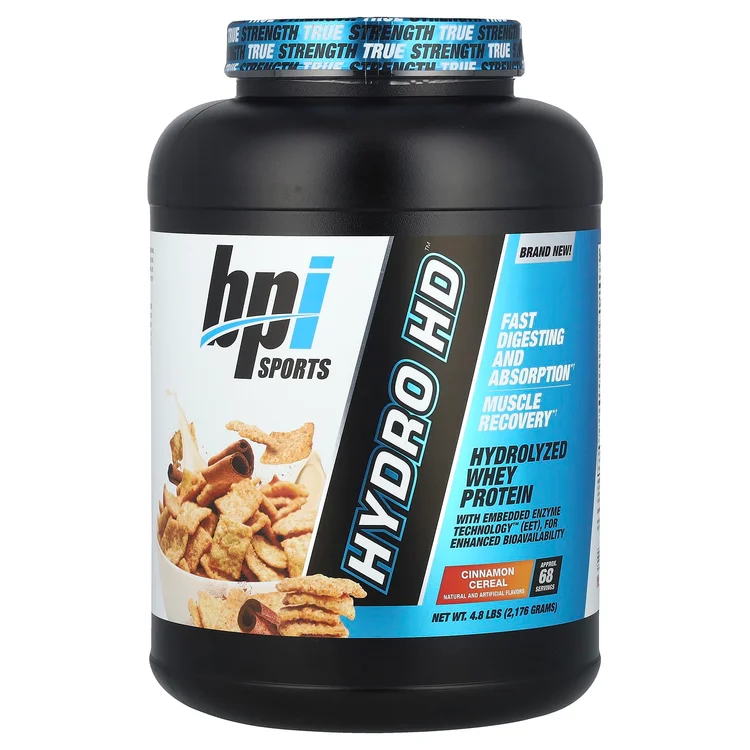 Hydro HD™, Hydrolyzed Whey Protein, Cinnamon Cereal, 4.8 lbs (2,176 g) image 1