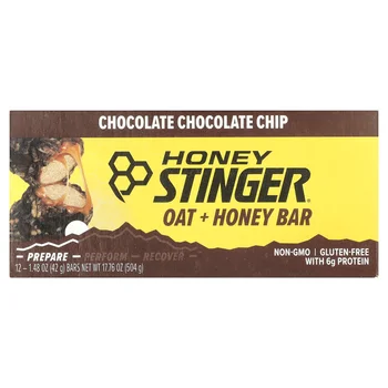 Oat + Honey Bar, Chocolate Chocolate Chip, 12 Bars, 1.48 oz (42 g) Each