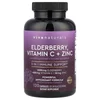 Elderberry, Vitamin C + Zinc, 120 Capsules image 3