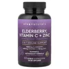 Elderberry, Vitamin C + Zinc with Ginger + Vitamin D3, 60 Capsules image 3