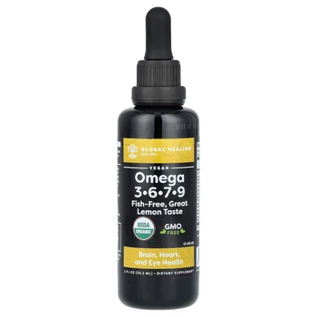 Omega 3, 6, 7, 9, Lemon, 2 fl oz (59.2 ml)