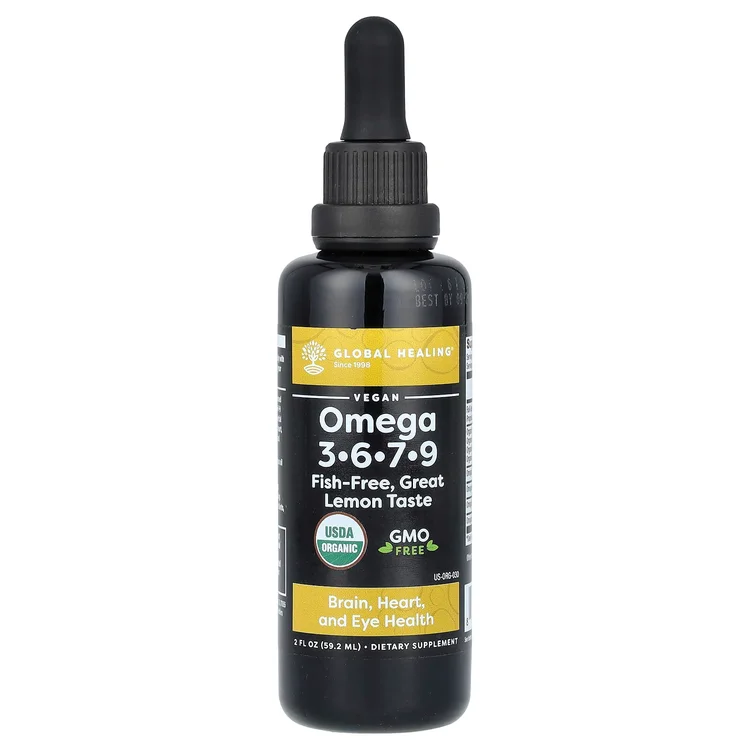 Omega 3, 6, 7, 9, Lemon, 2 fl oz (59.2 ml) image 1