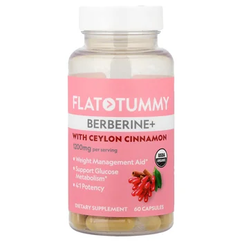 Berberine+ With Ceylon Cinnamon, 60 Capsules