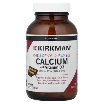 Children's Chewable Calcium with Vitamin D3, Chocolate, 120 Tablets