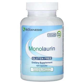 Monolaurin, 120 Capsules (500 mg per Capsule)