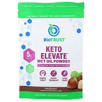 Keto Elevate™, MCT Oil Powder, Hazelnut, 6.7 oz (190 g)