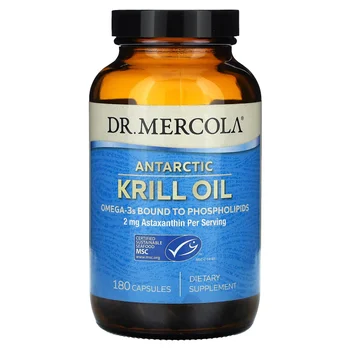 Antarctic Krill Oil, 180 Capsules