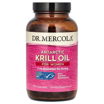Antarctic Krill Oil for Women, 270 Capsules