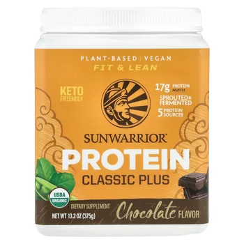 Classic Plus Protein, Chocolate, 13.2 oz (375 g)