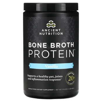 Bone Broth Protein, Vanilla, 1.1 lbs (492 g)