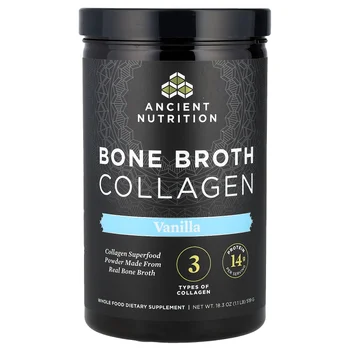Bone Broth Collagen, Vanilla, 18.3 oz (519 g)
