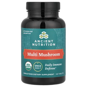 Multi Mushroom, Daily Immune Defense, 60 Tablets