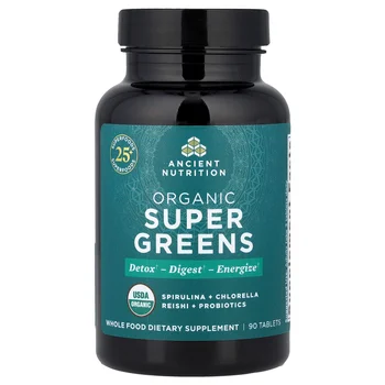 Organic Super Greens, 90 Tablets