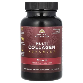 Multi Collagen Advanced, Muscle, 90 Capsules