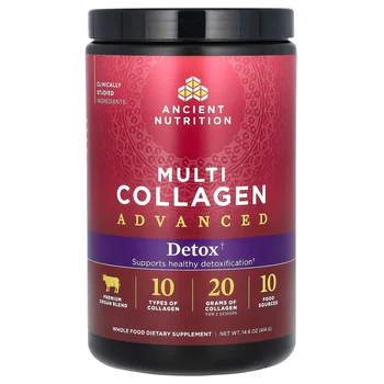 Multi Collagen Advanced, Detox, 14.6 oz (414 g)