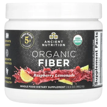 Organic Fiber, Raspberry Lemonade, 6.5 oz (185.2 g)