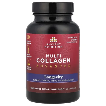Multi Collagen Advanced, Longevity, 90 Capsules
