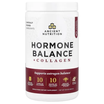 Hormone Balance + Collagen, Vanilla, 10.4 oz (293.9 g)