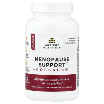 Menopause Support + Collagen, 60 Capsules