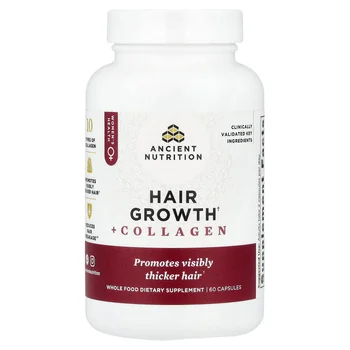 Hair Growth + Collagen, 60 Capsules