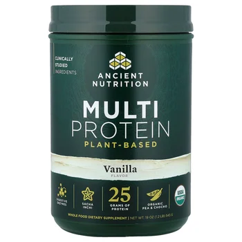 Multi Protein, Plant Based, Vanilla, 1.2 lb (543 g)