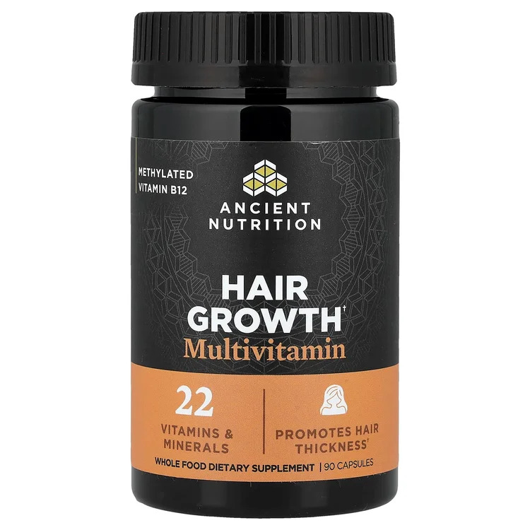 Hair Growth Multivitamin, 90 Capsules image 1