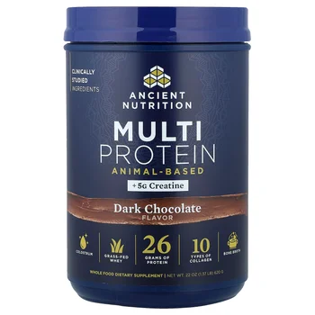 Multi Protein, Animal-Based, Dark Chocolate, 1.37 lb (620 g)