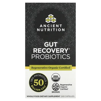 Gut Recovery Probiotics, 25 Billion CFU, 60 Capsules