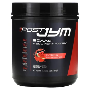 Post JYM, BCAAs + Recovery Matrix, Watermelon, 1.4 lbs (630 g)