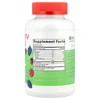 Kids Fiber & Veggies Gummies, Mixed Berry, 60 Gummies image 2
