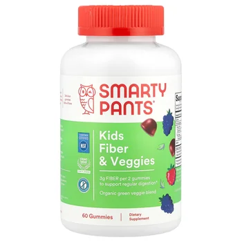 Kids Fiber & Veggies Gummies, Mixed Berry, 60 Gummies