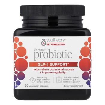 2X Action Probiotic, 30 Vegetarian Capsules