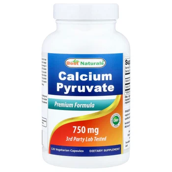 Calcium Pyruvate, 750 mg, 120 Vegetarian Capsules