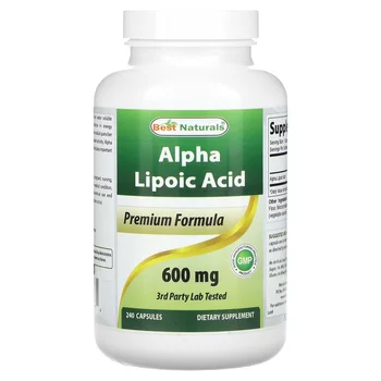 Alpha Lipoic Acid, 600 mg, 240 Capsules