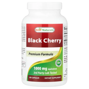 Black Cherry, 1,000 mg, 180 Capsules