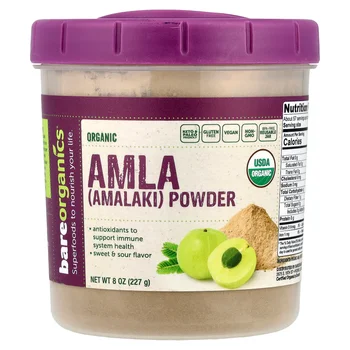 Organic Amla Powder, 8 oz (227 g)