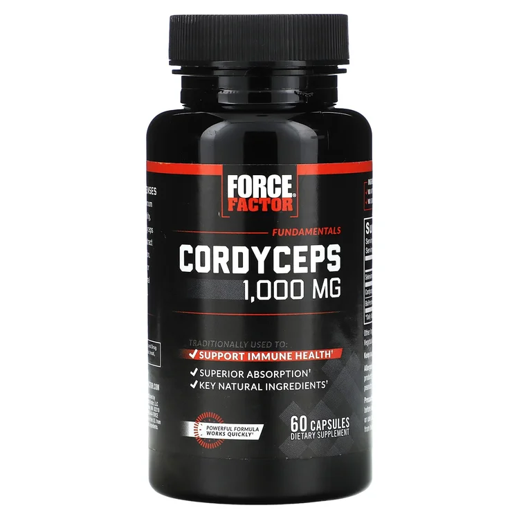 Fundamentals, Cordyceps, 60 Capsules image 1