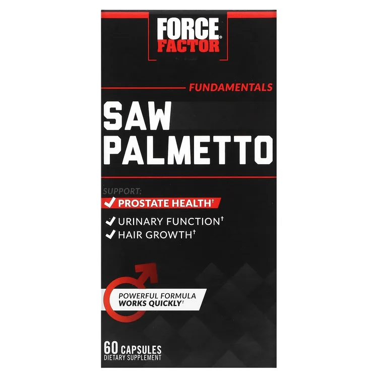 Fundamentals, Saw Palmetto, 60 Capsules image 1