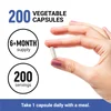 Fundamentals, NAC, N-Acetyl-L-Cysteine, 600 mg, 200 Vegetable Capsules image 4