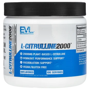 L-Citrulline 2000, Unflavored, 7.5 oz (200 g)