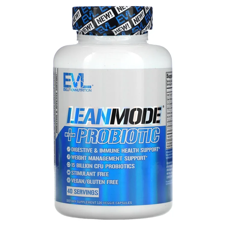 LeanMode + Probiotic, 120 Veggie Capsules image 1