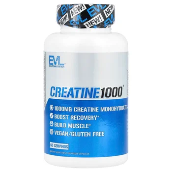 Creatine1000®, 120 Veggie Capsules (500 mg per Capsule)