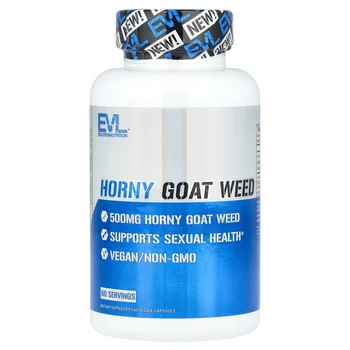Horny Goat Weed, 500 mg, 60 Veggie Capsules
