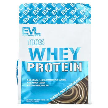 100% Whey Protein, Double Rich Chocolate, 1 lb (454 g)