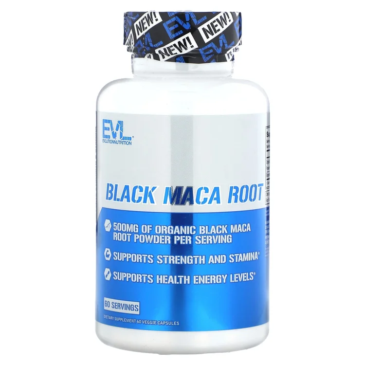 Black Maca Root, 60 Veggie Capsules image 1