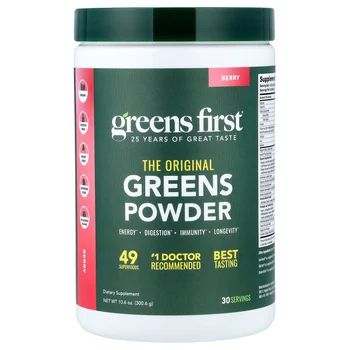 Greens Powder, Berry, 10.6 oz (300.6 g)