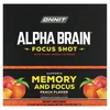 Alpha BRAIN® Focus Shot, Peach, 6 Bottles, 2.5 fl oz (75 ml) Each image 1