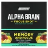 Alpha BRAIN® Focus Shot, Tropical, 6 Bottles, 2.5 fl oz (75 ml) Each
