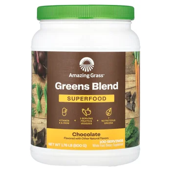 Greens Blend, Superfood, Chocolate, 1.76 lb (800 g)
